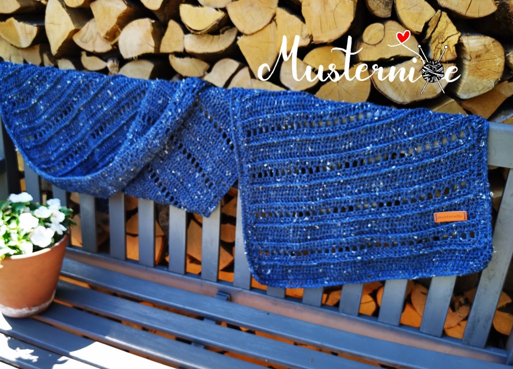 Blue Line – der gehäkelte&nbsp;Schal